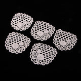 Max 5 Pieces/pack Embroidered Lace Patch Appliques DIY Sewing Accessories Type 3