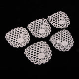 Max 5 Pieces/pack Embroidered Lace Patch Appliques DIY Sewing Accessories Type 3