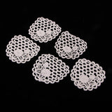 Max 5 Pieces/pack Embroidered Lace Patch Appliques DIY Sewing Accessories Type 3