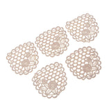 Max 5 Pieces/pack Embroidered Lace Patch Appliques DIY Sewing Accessories Type 3
