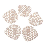 Max 5 Pieces/pack Embroidered Lace Patch Appliques DIY Sewing Accessories Type 3