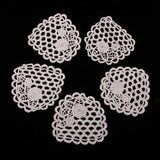 Max 5 Pieces/pack Embroidered Lace Patch Appliques DIY Sewing Accessories Type 3