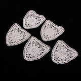 Max 5 Pieces/pack Embroidered Lace Patch Appliques DIY Sewing Accessories Type 4