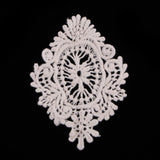 Max 5 Pieces Embroidery Flower Patches Appliques for Clothing Dress Decor N002