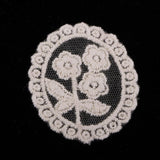 Max 5 Pieces Embroidery Lace Patches Appliques for Clothes Dress Decor Flower