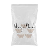 Max 5 Pieces Embroidery Lace Patches Appliques for Clothes Dress Decor Butterfly