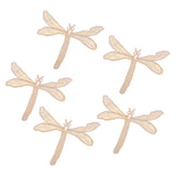 Max 5 Pieces Embroidery Lace Patches Appliques for Clothes Dress Decor Dragonfly