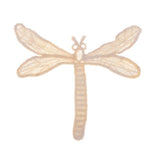 Max 5 Pieces Embroidery Lace Patches Appliques for Clothes Dress Decor Dragonfly
