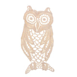 Max 1 Piece Cotton Embroidered Owl Patches Appliques for Clothes Dress Bag Decor