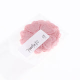 Max Maxb 5Pcs Embroidery Flower Sew On Patch Badge Clothes Fabric Applique Light Pink