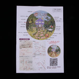 Max 1 Set Embroidery Starter Kits with Pattern Handmade Cross Stitch Crafts E003