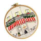 Max 1 Set Embroidery Starter Kits with Pattern Handmade Cross Stitch Crafts E004
