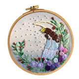 Maxbell 1 Set Goddess of the Moon Pattern DIY Cross Stitch Kits Sewing Crafts