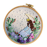Maxbell 1 Set Goddess of the Moon Pattern DIY Cross Stitch Kits Sewing Crafts