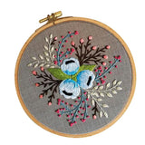 Max 1 Set DIY Embroidery Starter Kits with Pattern Sewing Crafts for Beginner A3