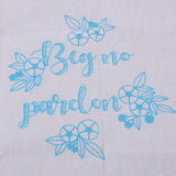 Maxbell Embroidery Starter Kit with Pattern Including Embroidery Cloth, Threads, Needles and Hoop for Beginners