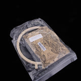 Maxbell Embroidery Starter Kit with Pattern Including Embroidery Cloth, Threads, Needles and Hoop for Beginners