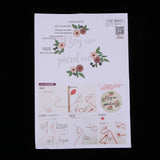 Maxbell Embroidery Starter Kit with Pattern Including Embroidery Cloth, Threads, Needles and Hoop for Beginners