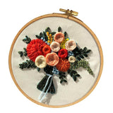 Max Embroidery Starter Kits with Pattern - 3D Flower Cross Stitch Crafts B Type