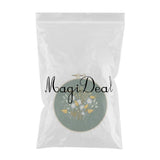 Max DIY Ribbon Flower Embroidery Starter Frame Set Cross Stitch Chrysanthemum