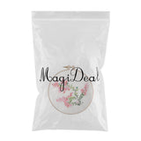 Max DIY Ribbon Flower Embroidery Starter Frame Set Cross Stitch Crape Myrtle