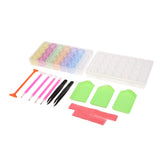 Maxbell 22 Pieces/Set 5D Diamond Painting Cross Stitch Tool Kits