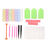 Maxbell 22 Pieces/Set 5D Diamond Painting Cross Stitch Tool Kits