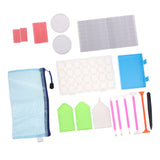 Maxbell 29 Pieces/Set 5D Diamond Painting Cross Stitch Tool Kits for Beginners