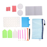 Maxbell 29 Pieces/Set 5D Diamond Painting Cross Stitch Tool Kits for Beginners