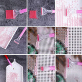 Maxbell 29 Pieces/Set 5D Diamond Painting Cross Stitch Tool Kits for Beginners