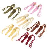 Max 1 Pair Hanging Ball Curtain Tassel Fringe DIY Curtain Accessories Beige