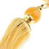 Max 1 Pair Hanging Ball Curtain Tassel Fringe DIY Curtain Accessories Beige