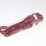 Max 1 Pair Hanging Ball Curtain Tassel Fringe DIY Curtain Accessories Deep Red