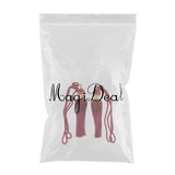 Max 1 Pair Hanging Ball Curtain Tassel Fringe DIY Curtain Accessories Deep Red