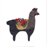 Maxbell Full Range of Embroidery Starter Kit with Pattern - Cute Alpaca CE002