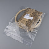 Max Cross Stitch Stamped Embroidery Kit with Embroidery Hoop - Flower CD002