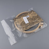 Max Cross Stitch Stamped Embroidery Kit with Embroidery Hoop - Flower CD005