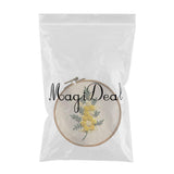 Max Cross Stitch Stamped Embroidery Kit with Embroidery Hoop - Flower CD005