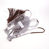Max 1 Pair Crystal Bead Curtain Tieback Tassels for Sewing Supplies Deep Coffee