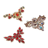 Max Sew On Rhinestones Appliques with Clear Bottom Flatback Decor Multicolor1