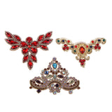 Max Sew On Rhinestones Appliques with Clear Bottom Flatback Decor Multicolor1
