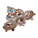 Max Sew On Rhinestones Appliques with Clear Bottom Flatback Decor Multicolor1