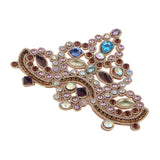 Max Sew On Rhinestones Appliques with Clear Bottom Flatback Decor Multicolor1