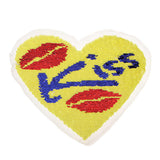 Max Love Heart Kiss Lips Embroidery Sequin Patch Clothes Applique Sewing Craft