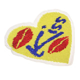 Max Love Heart Kiss Lips Embroidery Sequin Patch Clothes Applique Sewing Craft