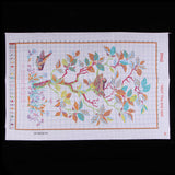 Max Handmade Ribbon Embroidery Tree Bird Painting Kit Cross Stitch DIY Decor