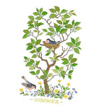 Max Handmade Ribbon Embroidery Tree Bird Painting Kit Cross Stitch DIY Decor
