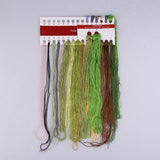 Max Handmade Ribbon Embroidery Tree Bird Painting Kit Cross Stitch DIY Decor