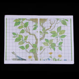 Max Handmade Ribbon Embroidery Tree Bird Painting Kit Cross Stitch DIY Decor