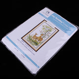 Maxbell Animals Deers Stamped Cross Stitch Kits for Adults Embroidery 14CT Count